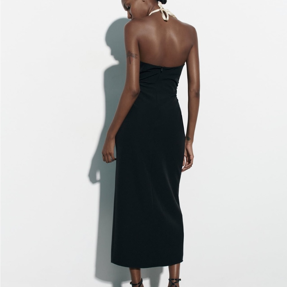 Zara strapless midi dress - Picture 5 of 7